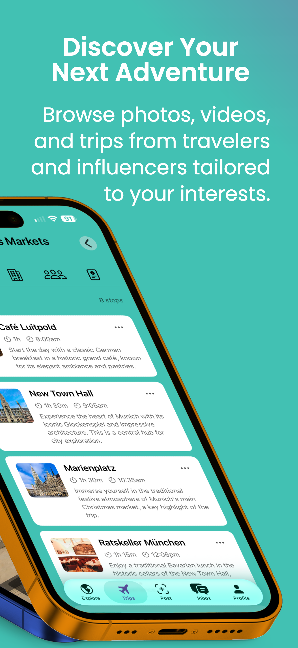 Knapsack discover feed